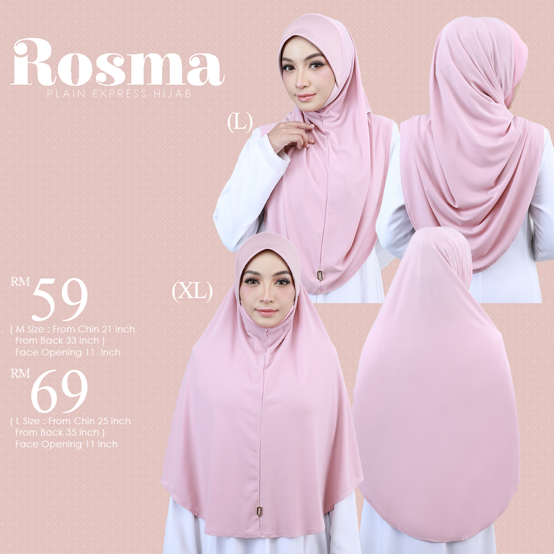 ROSMA PLAIN - RMP02 (KHAKI BROWN)